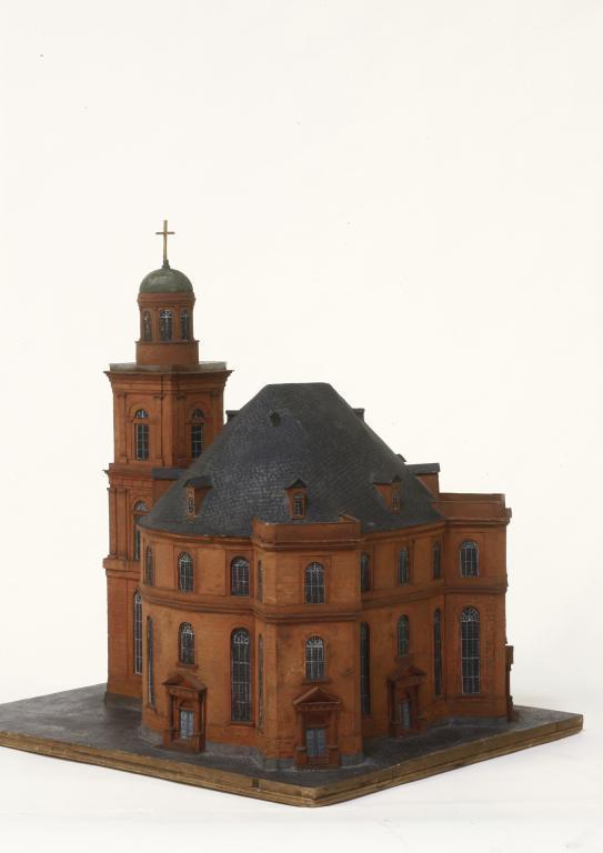 Modell von der Paulskirche 